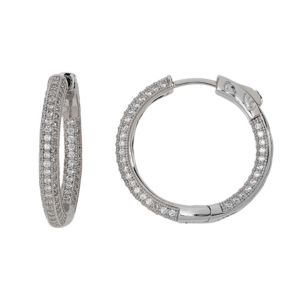 Sterling Silver Small Hoop Earrings