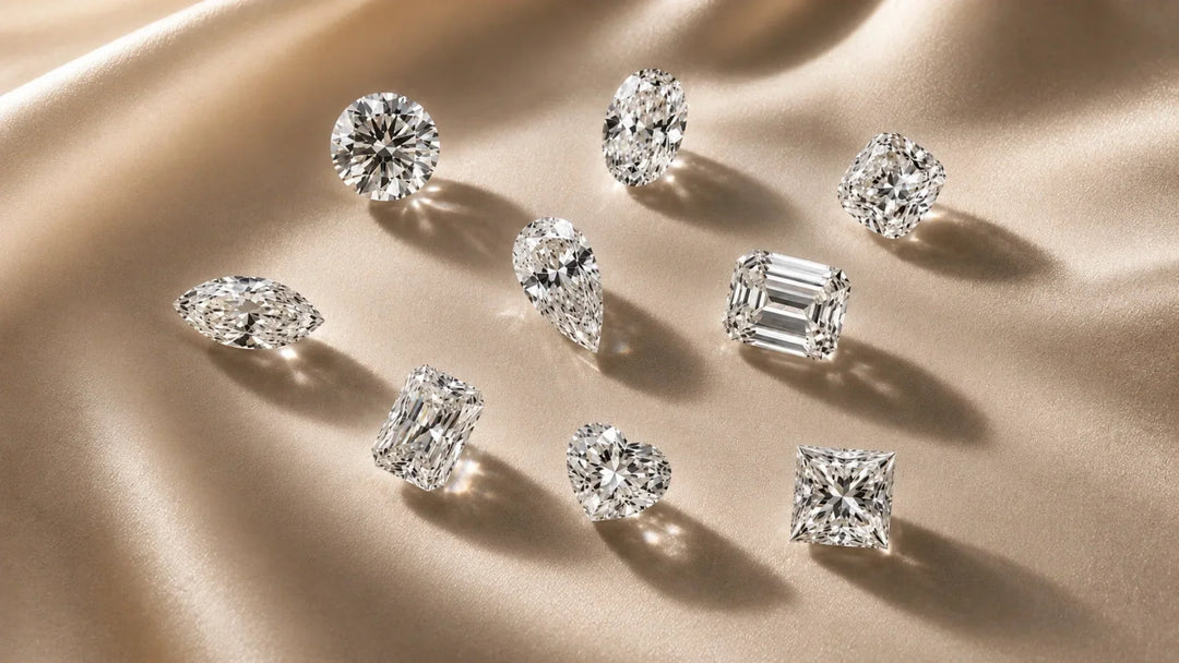 Diamond Shapes Explained: Round, Oval, Princess & More