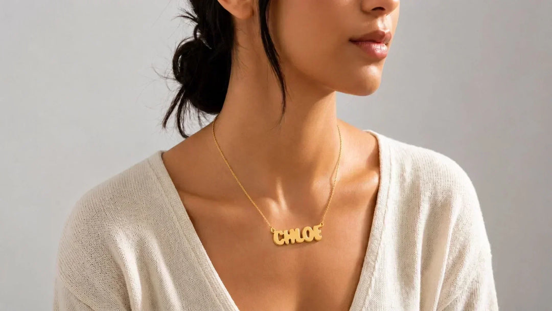 Custom Name Necklaces: A Jewelry Piece That Tells Your Story