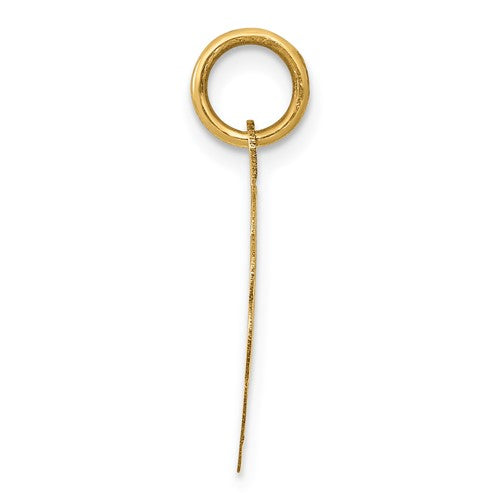 14 Karat Yellow Gold Holy Communion Charm Pendant