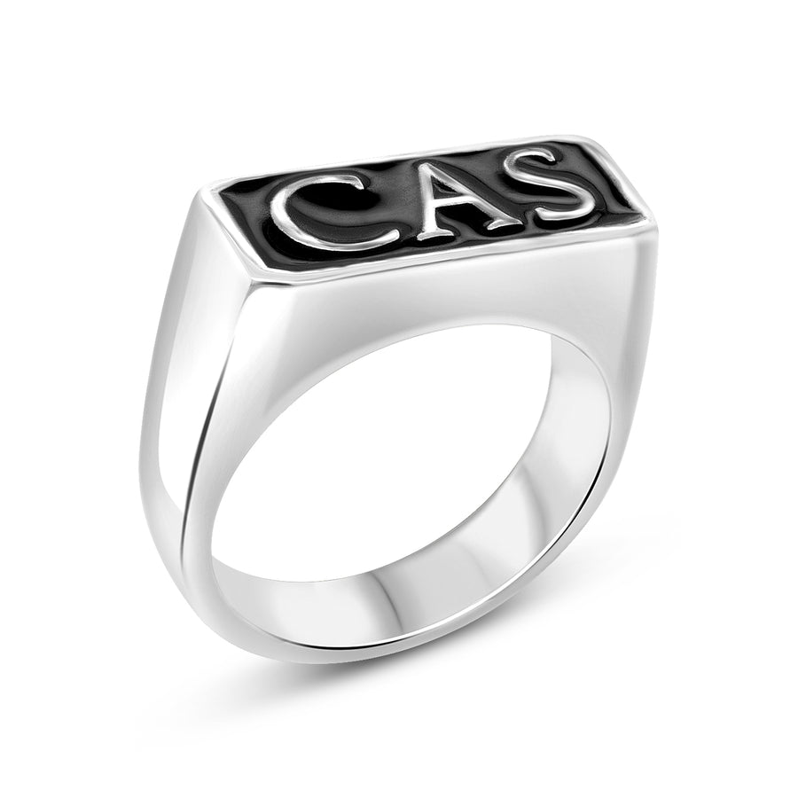 Cigarettes After Sex Ring, Sterling Silver