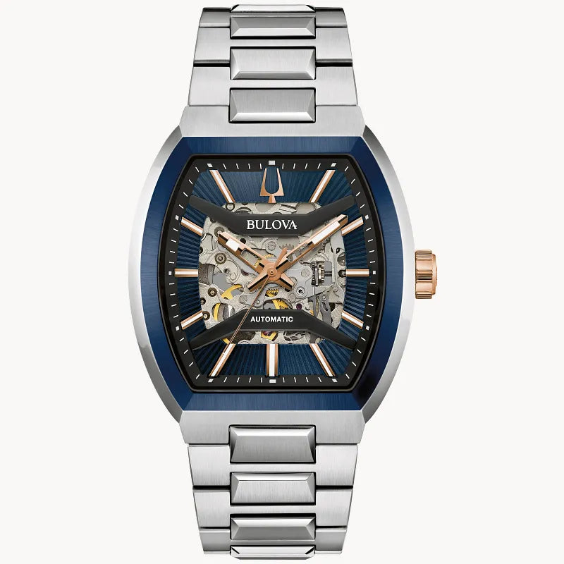 Bulova Maquina watch 98A319 — front view