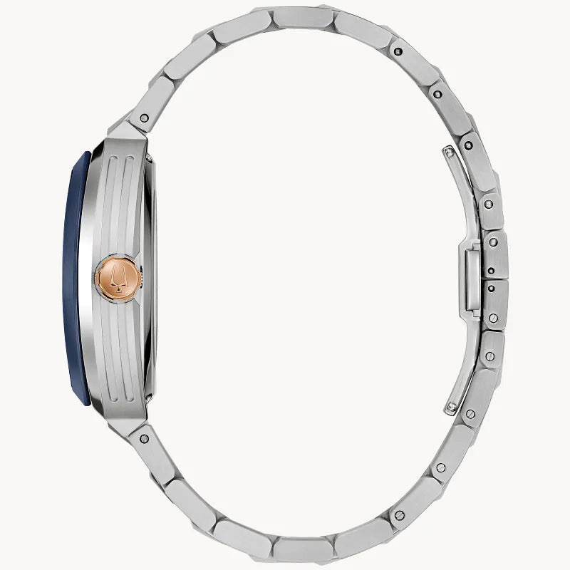 Bulova Maquina watch 98A319 — side profile