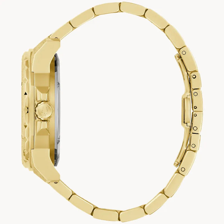 Bulova Marine Star watch 97A200 — side profile