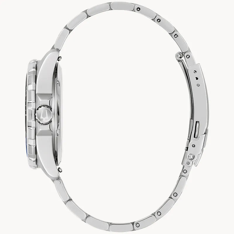 Bulova Marine Star watch 98B466 — side profile