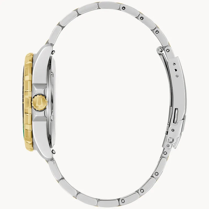 Bulova Marine Star watch 98B467 — side profile