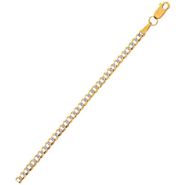 14 Karat Yellow Gold 2.6mm Cuban Link Chain - 20 inch