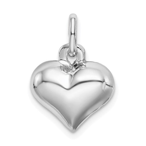 Sterling Silver Heart Charm Pendant