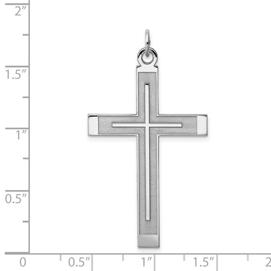 Sterling Silver Cross Charm Pendant