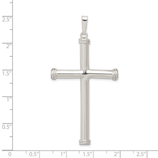 Sterling Silver Cross Charm Pendant