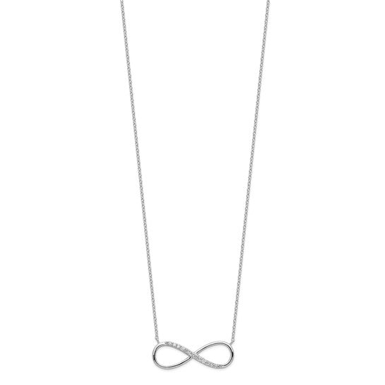 Sterling Silver Infinity Necklace