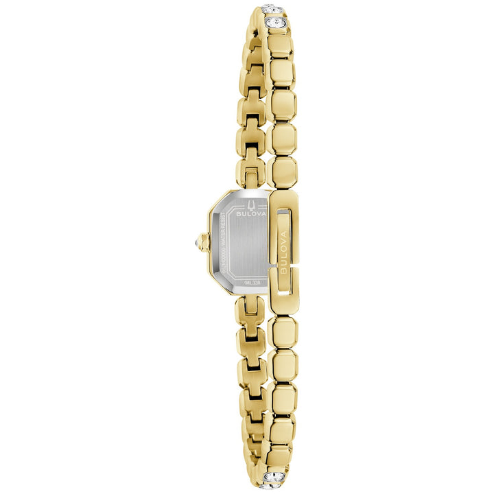 Case back of the Bulova Crystal Box Set women's watch, 98X143