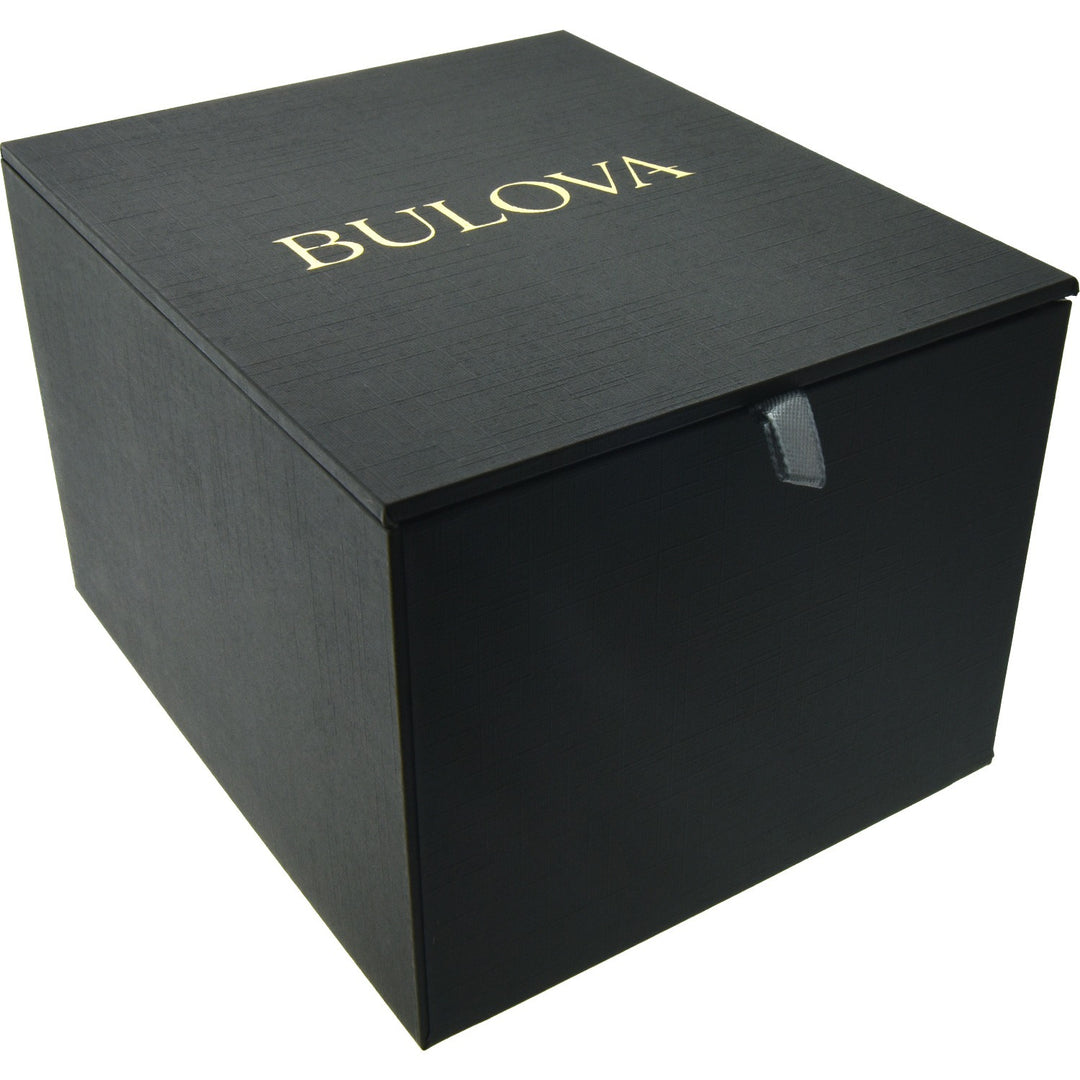 Bulova Goddess of Time Sophia women's watch 98P237 in its Bulova presentation box