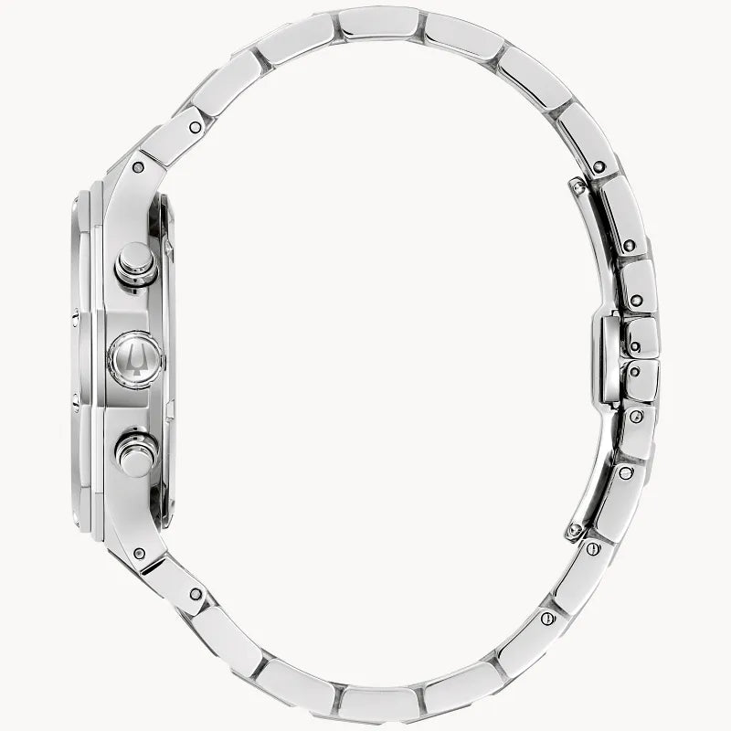 Bulova Men's Prestige Chronograph Watch 96B459 — side profile