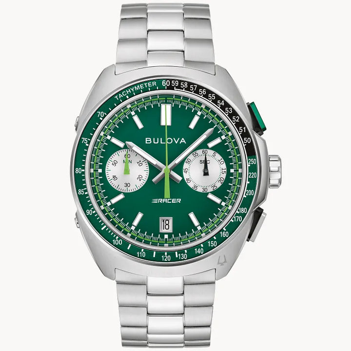 Bulova Men's Racer Chronograph Dress Watch 98B468 — front view