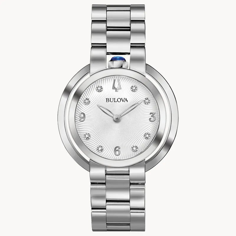 Bulova Women's Rubaiyat Dress Watch 96P184 — front view