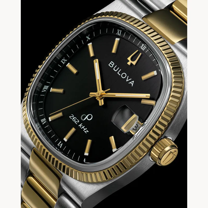 Bulova Men's Super Seville Dress Watch 98B458 — case back