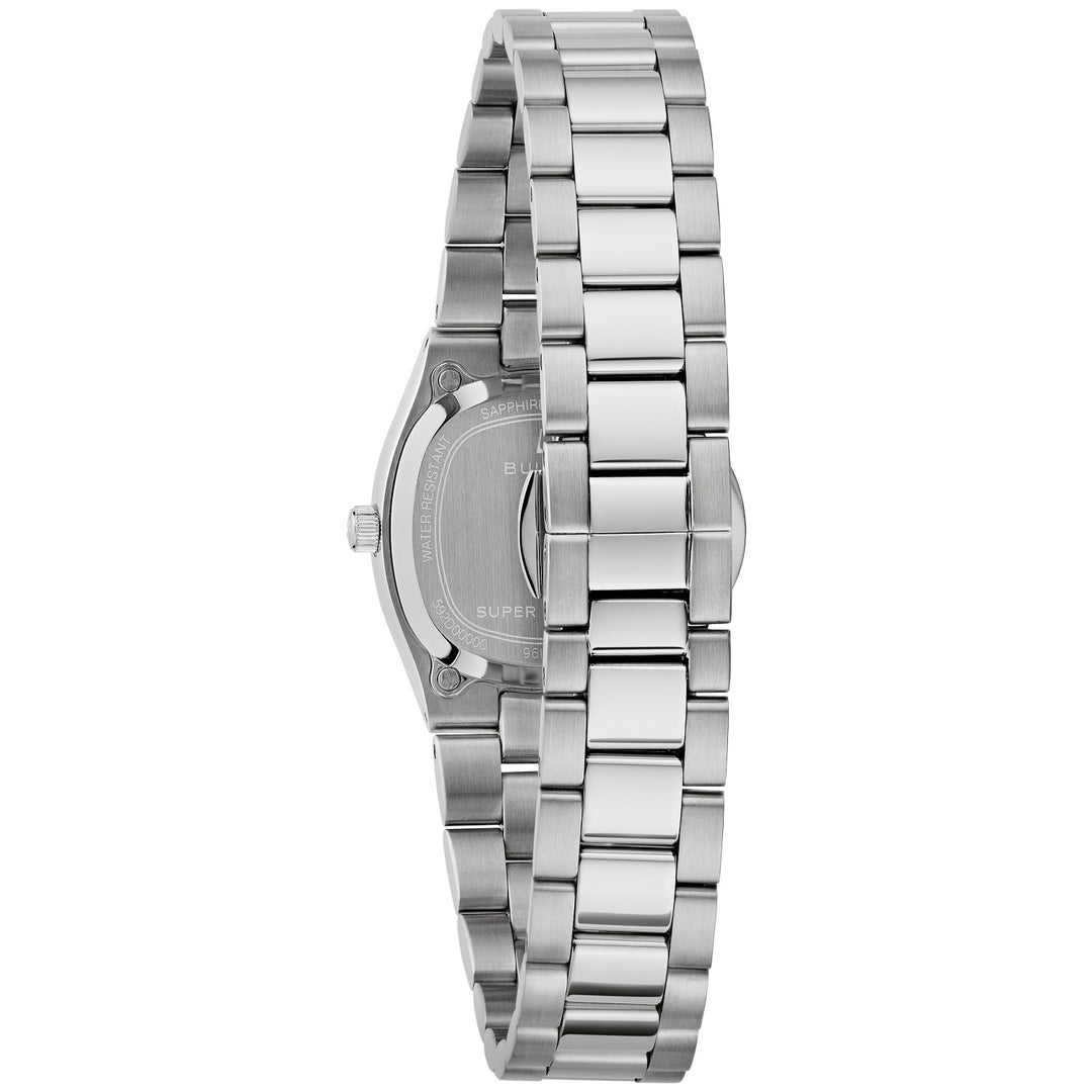 Case back of the Bulova Super Seville Mini women's watch, 96L353