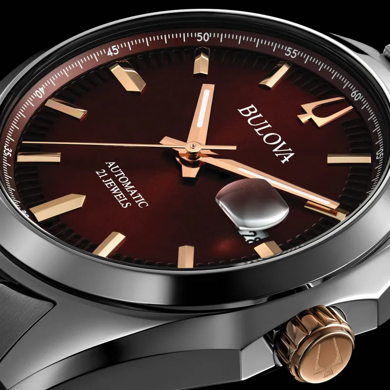 Bulova Surveyor 98B422 watch — case back