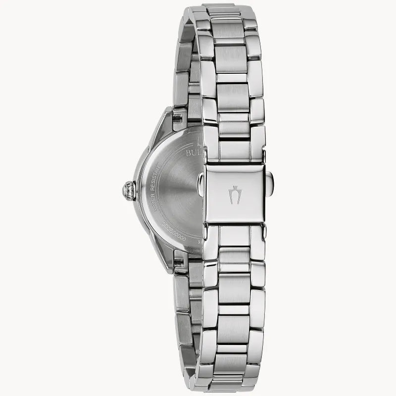 Bulova Sutton 96P250 watch — angled view