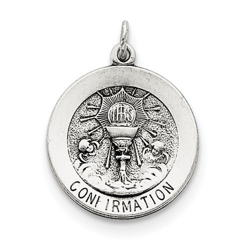 Sterling Silver Confirmation Medal