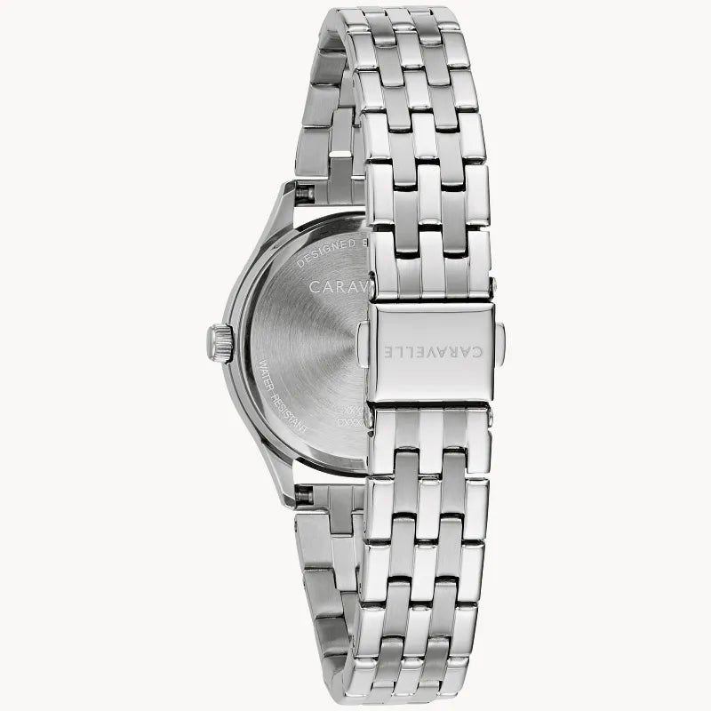 Caravelle Women's Box Set Dress Watch 43X104 — clasp detail
