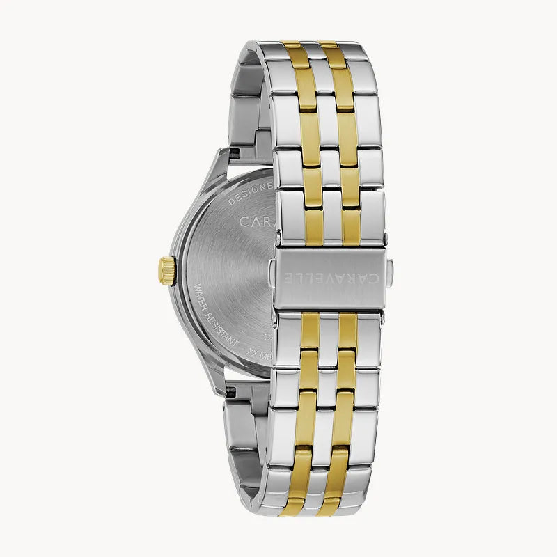 Caravelle Men's Dress Dress Watch 45B148 — angled view