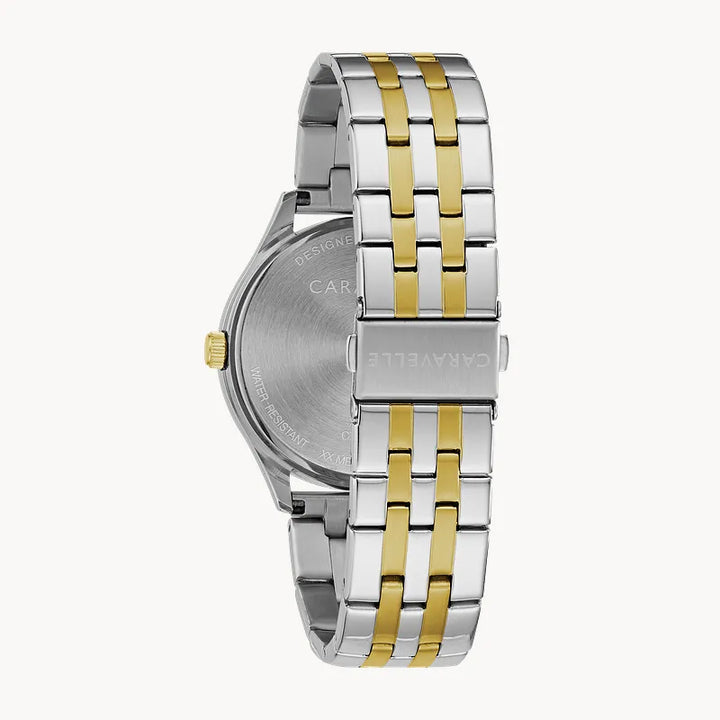 Caravelle Men's Dress Dress Watch 45B148 — angled view