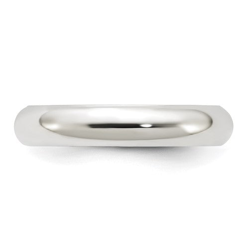 Men's Sterling Silver Plain Wedding Band