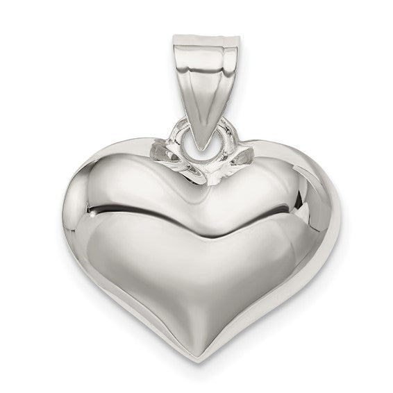 Sterling Silver Heart Charm Pendant