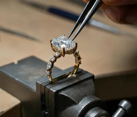 Jewelry Stone Setting Process  AJ's Jewelers