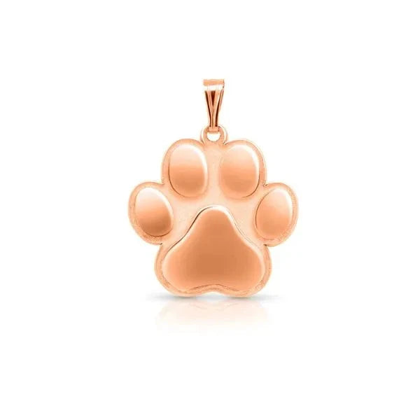 Personalized Paw Print Pendant