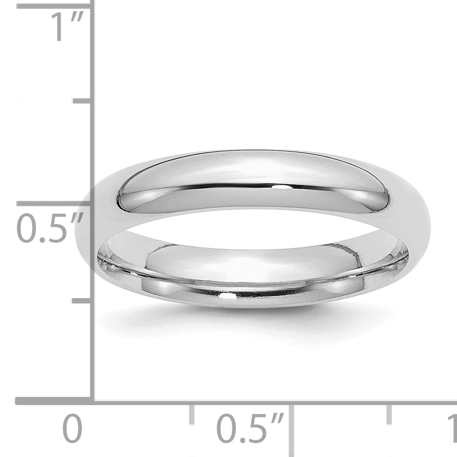Sterling Silver 4mm Comfort Fit Wedding Band - Collection