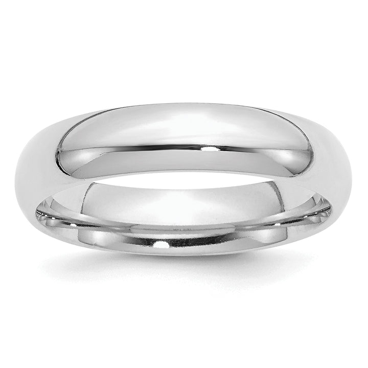Sterling Silver 5mm Comfort Fit Wedding Band